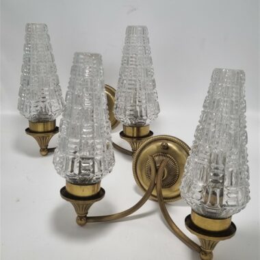 paire d appliques murales vintage