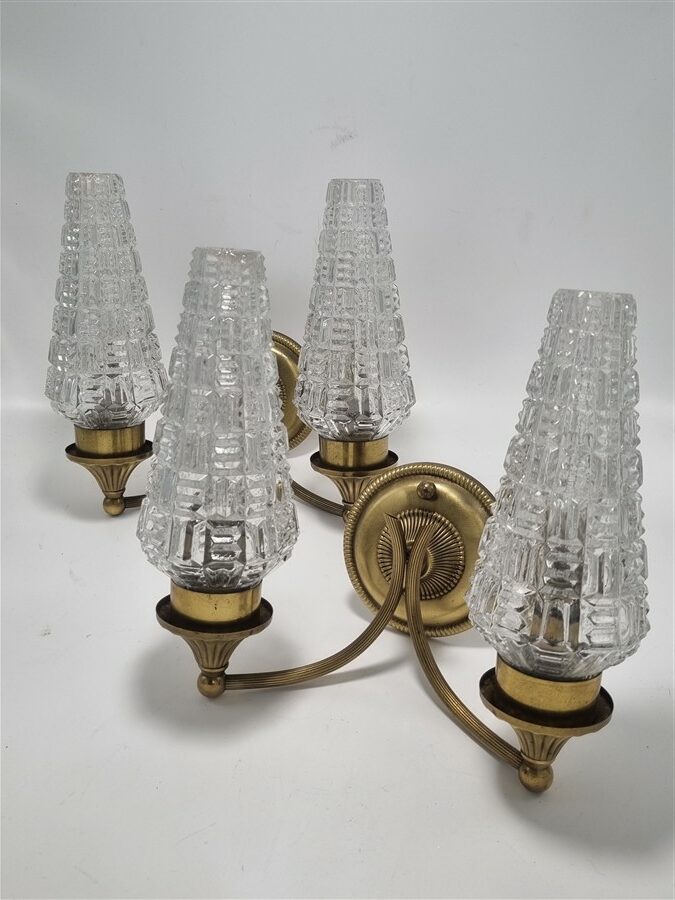 paire d appliques murales vintage