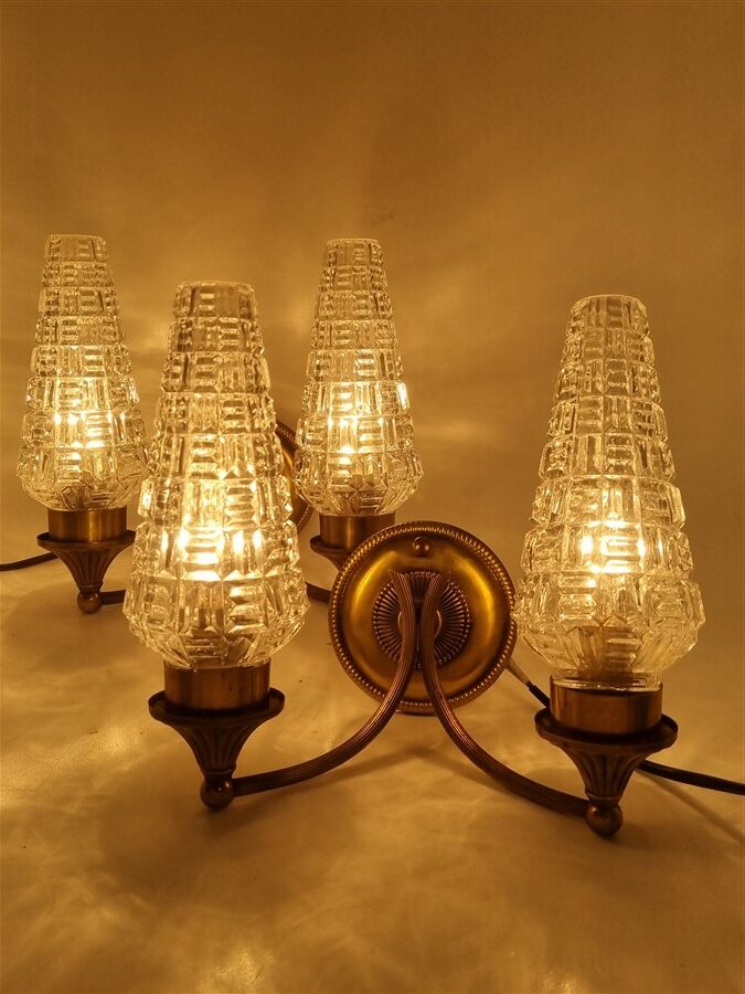 paire d appliques murales vintage