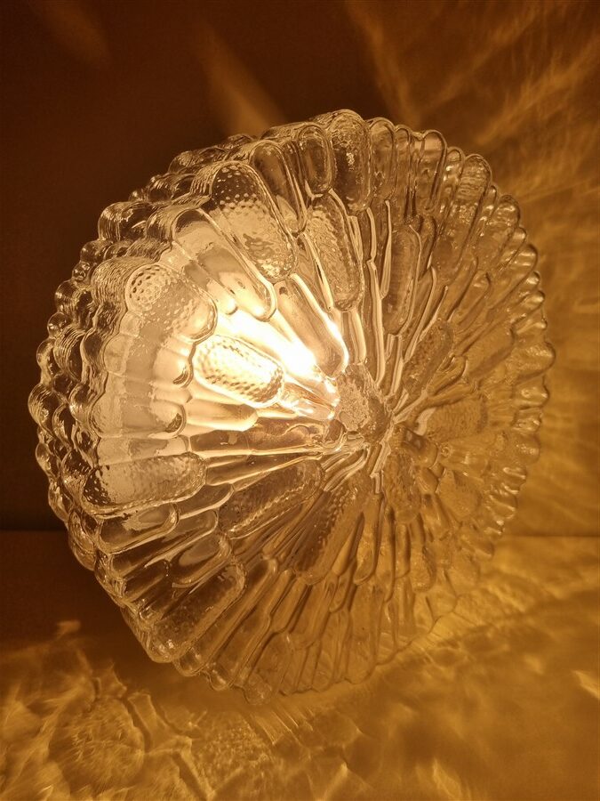 plafonnier vintage rond D 25 cm