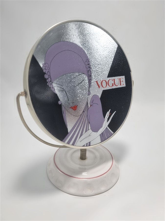 Miroir de table vintage Vogue