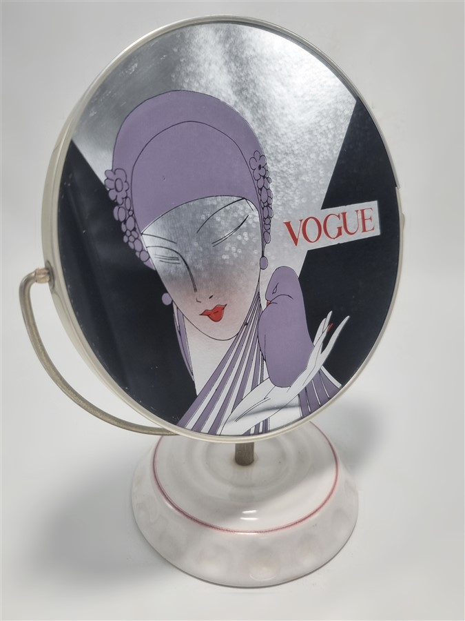 Miroir de table vintage Vogue