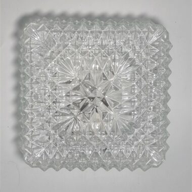 plafonnier vintage carre