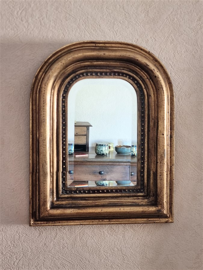 Miroir de style Louis Philippe 38 x 47.5 cm