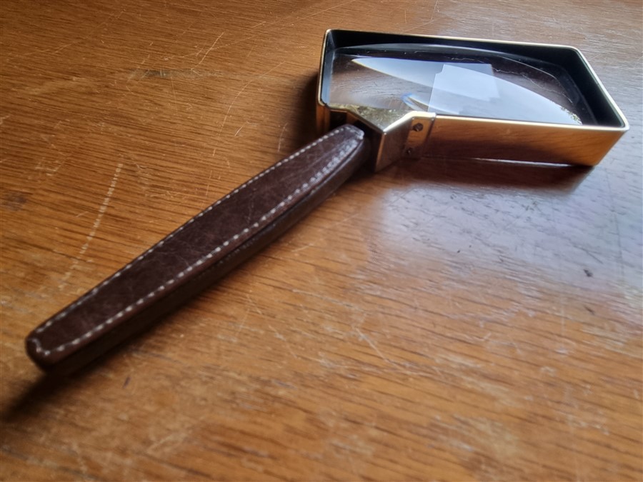 loupe a main vintage