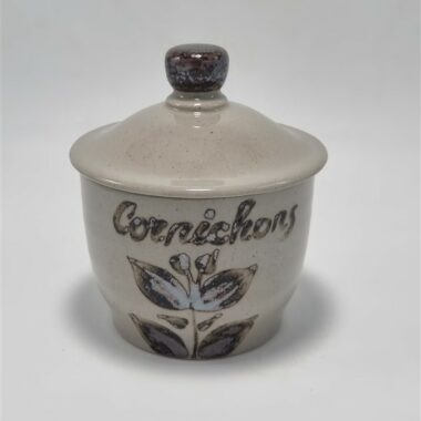 pot a cornichons en gres