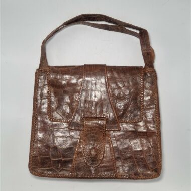 Sac à main en crocodile