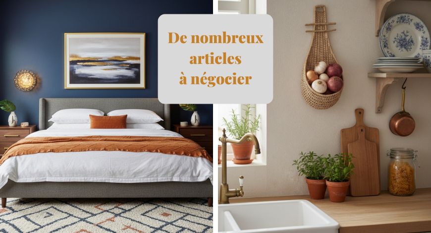 sur selection brocante, de nombreux articles a negocier