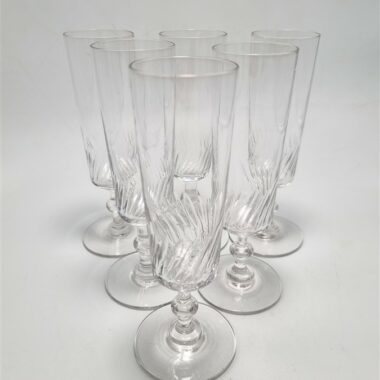Set de 6 flûtes à champagne