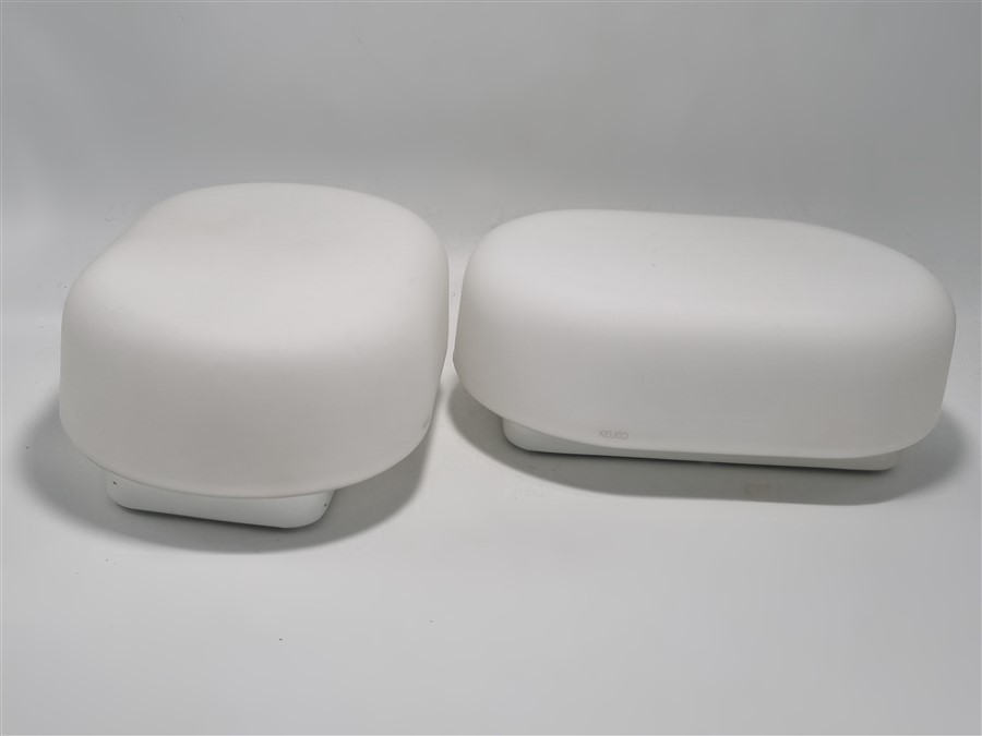 Paire d'appliques murales vintage Keuco