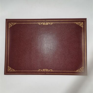 Sous-main vintage en cuir Le Tanneur