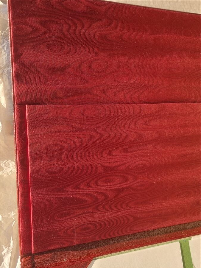 Sous-main vintage en cuir Le Tanneur