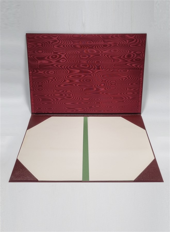 Sous-main vintage en cuir Le Tanneur