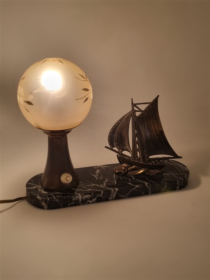 Lampe décor bateau