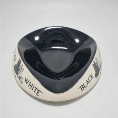 Cendrier Black & White Lunéville