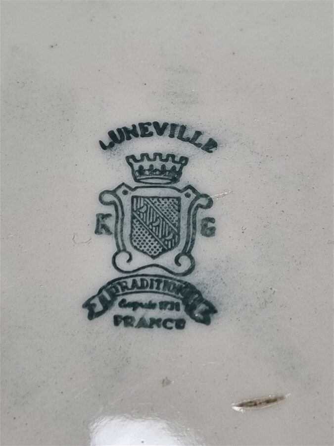 Cendrier Black & White Lunéville