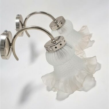 Paire d'appliques murales vintage