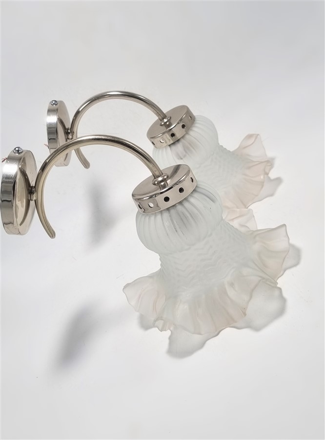 Paire d'appliques murales vintage