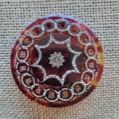 Broche vintage écailles de tortue