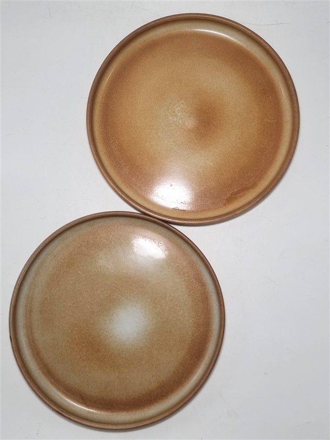 Série de 6 assiettes en grès