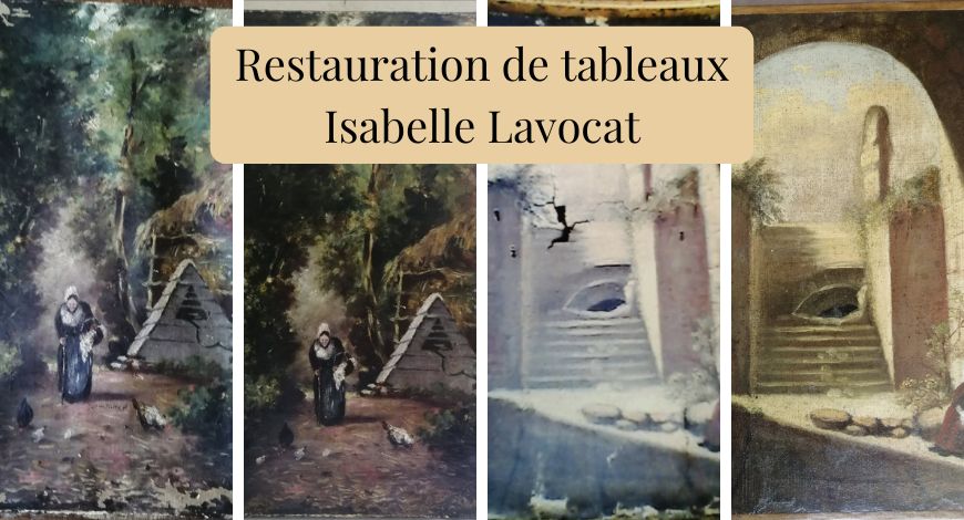 Restauration de tableaux - Isabelle Lavocat
