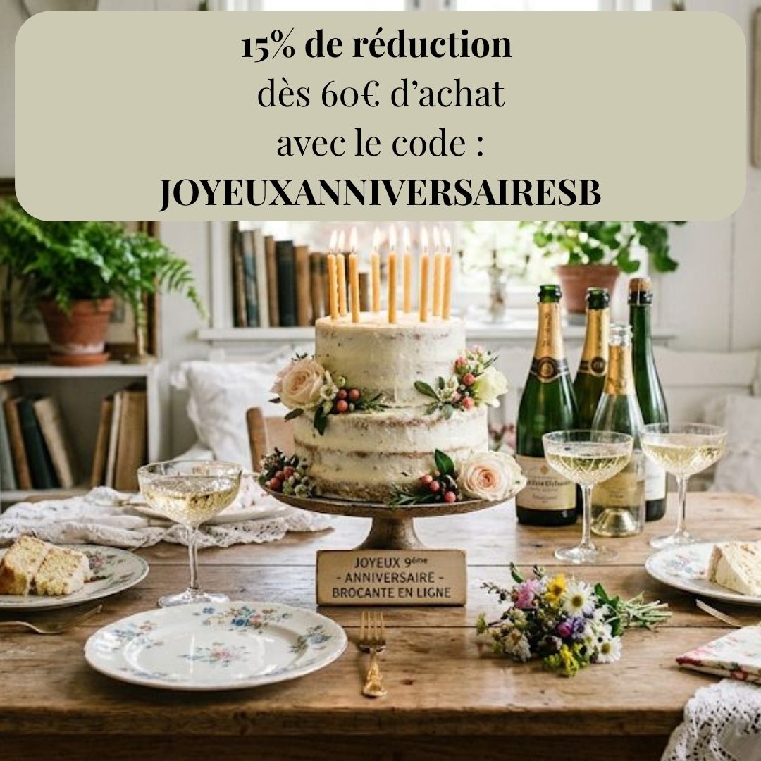 PROMO ANNIVERSAIRE SELECTION BROCANTE