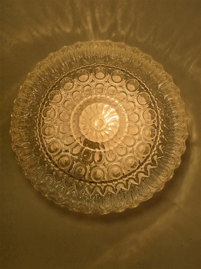 plafonnier vintage rond