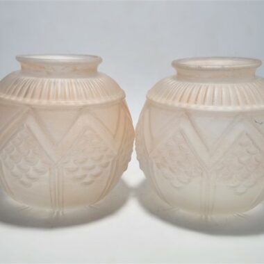Vases boules art déco